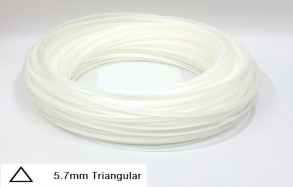 PP Weld Rod Natural Triangular - 5.7mm